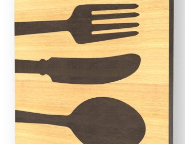 Quadro da parete Dolcevita Cutlery Warm