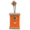 Cucù Titti 高級ハト時計 掛け時計 置き時計 ティッティ - オレンジ