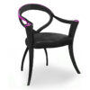 Opus Chair Lacquered オプス・チェア・ラッカー仕上げ - %e3%83%96%e3%83%a9%e3%83%83%e3%82%af%ef%bc%8b%e3%83%94%e3%83%b3%e3%82%af