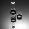 UNFORGETTABLE アンフォゲッタブル ガラス製黒板加工グラス６個セット/水差し - グラス6個＋水差し