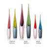 PINNACOLI ピンナコリ ベネチアングラス製花瓶 アートガラス スリム 多色 光沢仕上げ - %e3%80%90large%e3%80%918x11x65cm